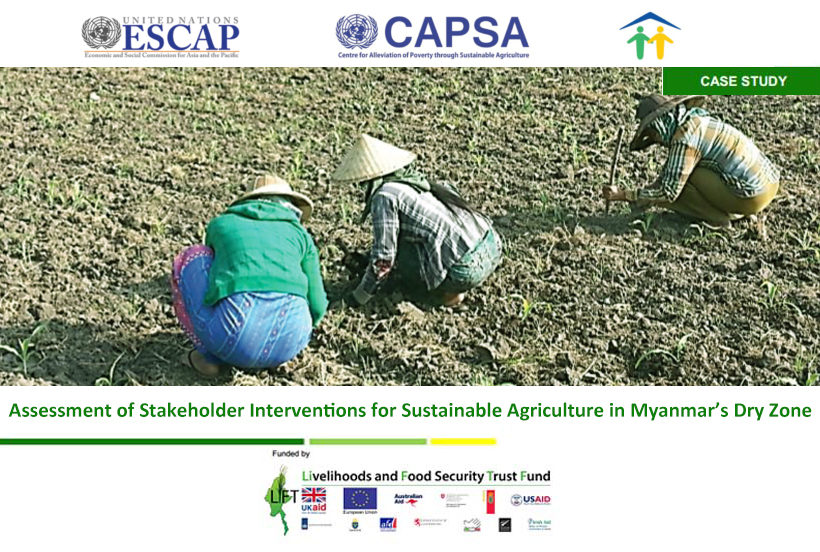 Assessment of Stakeholder Interventions for Sustainable Agriculture in Myanmar’s Dry Zone